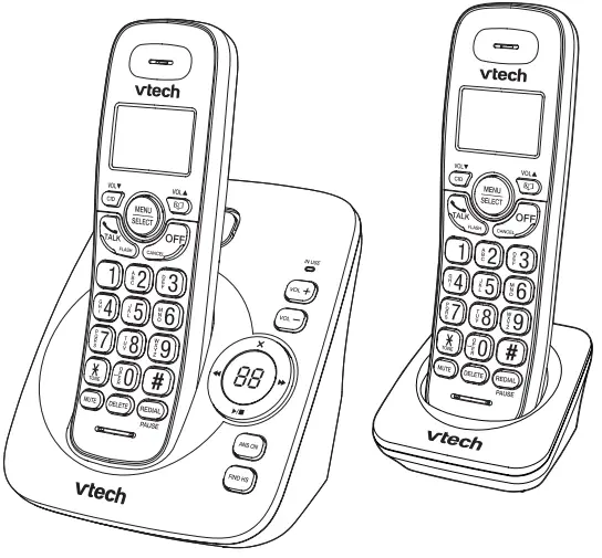 vtech CS6224 DECT 6.0 cordless telephone -