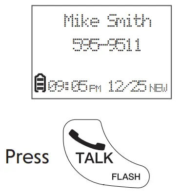 vtech CS6224 DECT 6.0 cordless telephone -Dial a