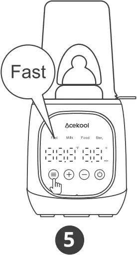 ACEKOOL WS1 - Fast Warming 5