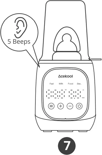 ACEKOOL WS1 - Fast Warming 7