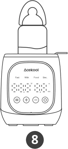 ACEKOOL WS1 - Fast Warming 8