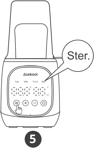 ACEKOOL WS1 - Sterilize 5