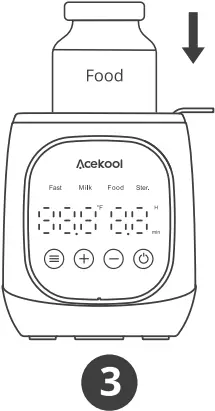 ACEKOOL WS1 - Warming Food 3