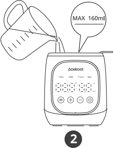 ACEKOOL WS1 - Warming Milk 2