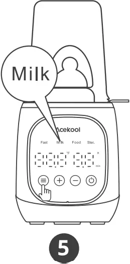 ACEKOOL WS1 - Warming Milk 5