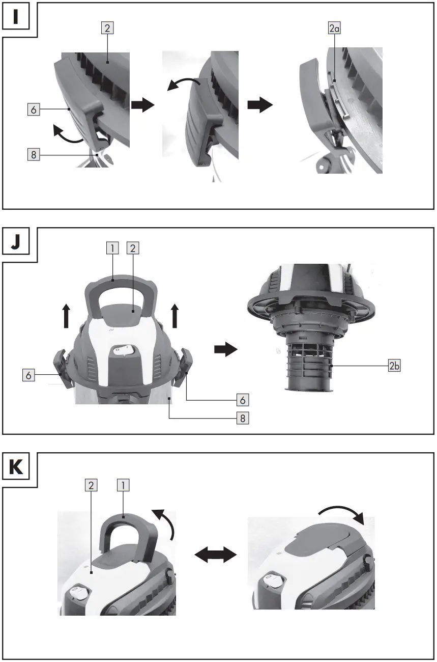 PARKSIDE PWD 12 B2 Wet And Dry Vacuum Cleaner - Figure 4