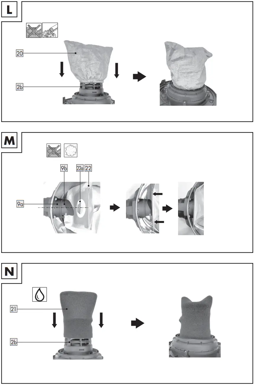 PARKSIDE PWD 12 B2 Wet And Dry Vacuum Cleaner - Figure 5