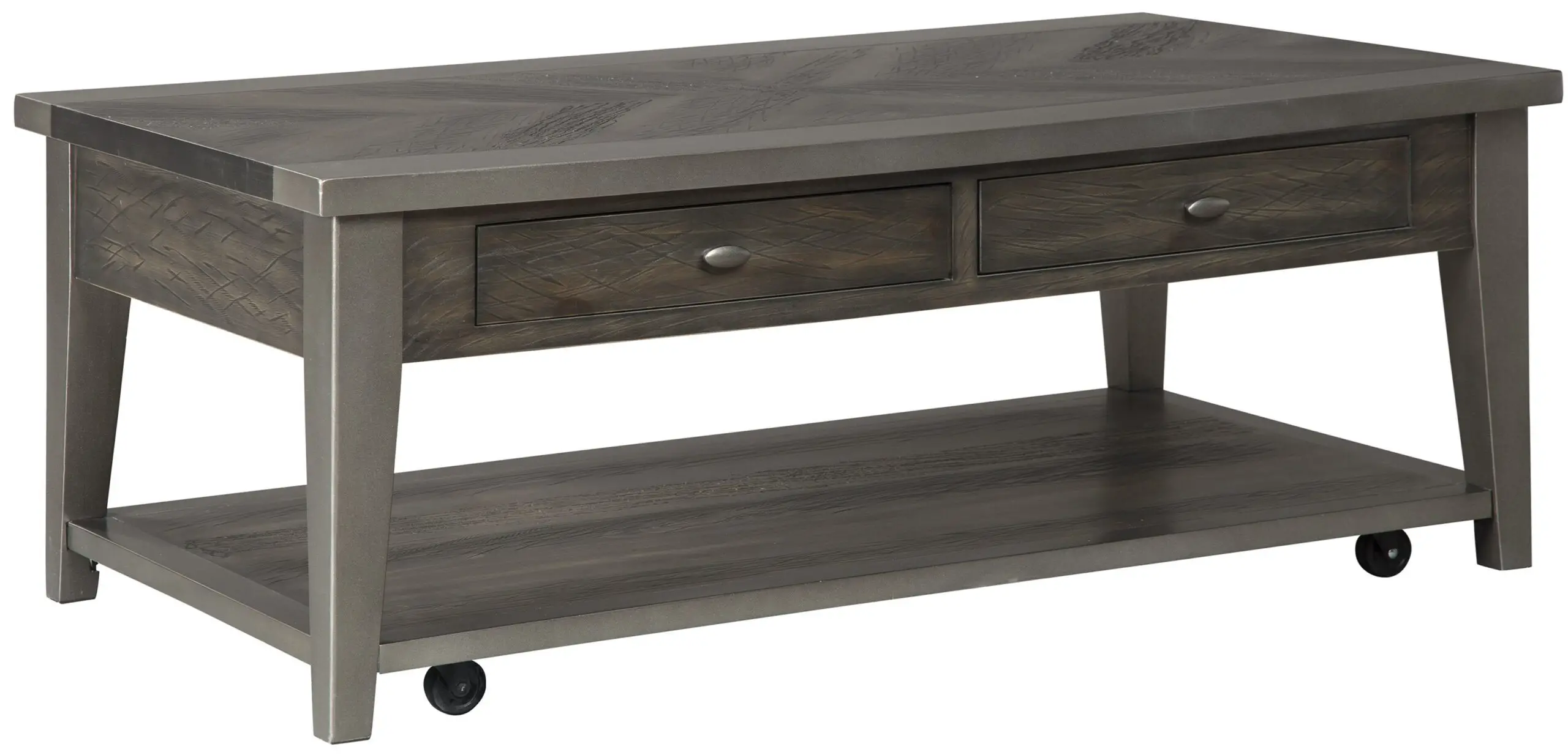 ASHLEY T646-1 Rectangular Cocktail Table