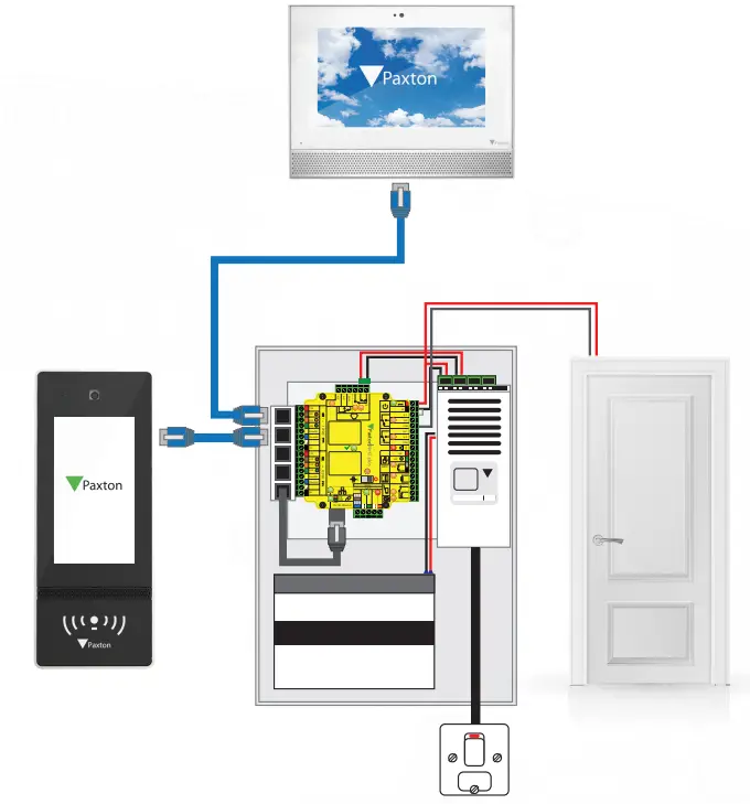 Paxton APN 1127 ZA Entry System fig 2