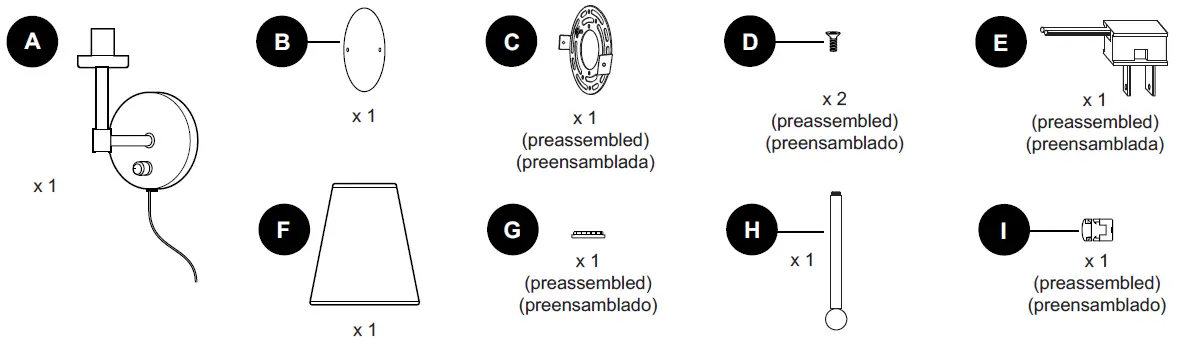 allen-roth-WS62-1CH-1-Light-Chrome-Wall-Sconce-fig-3
