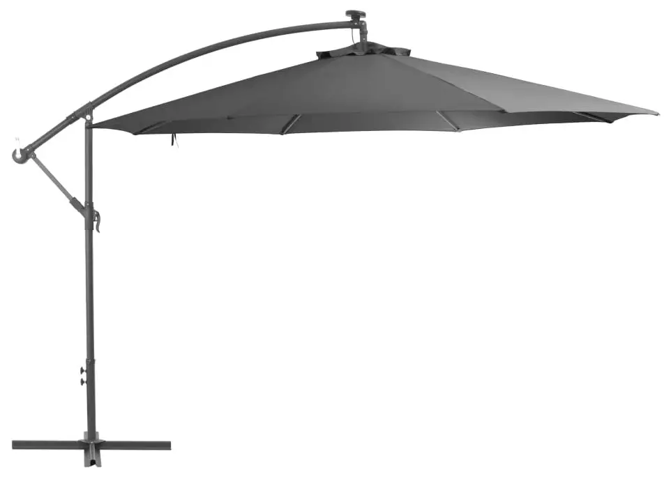 LECO 637083 Hanging Parasol with Cross Base