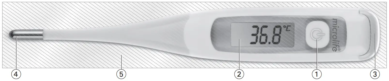 microlife MT 808 Digital Medical Thermometer