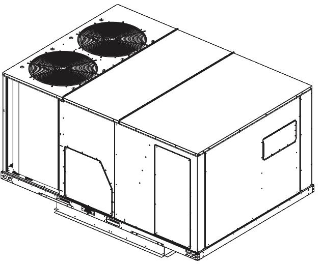 TRANE BAYCARR001 Foundation Packaged Rooftop Units - fig 5