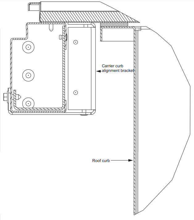 TRANE BAYCARR001 Foundation Packaged Rooftop Units - fig 7