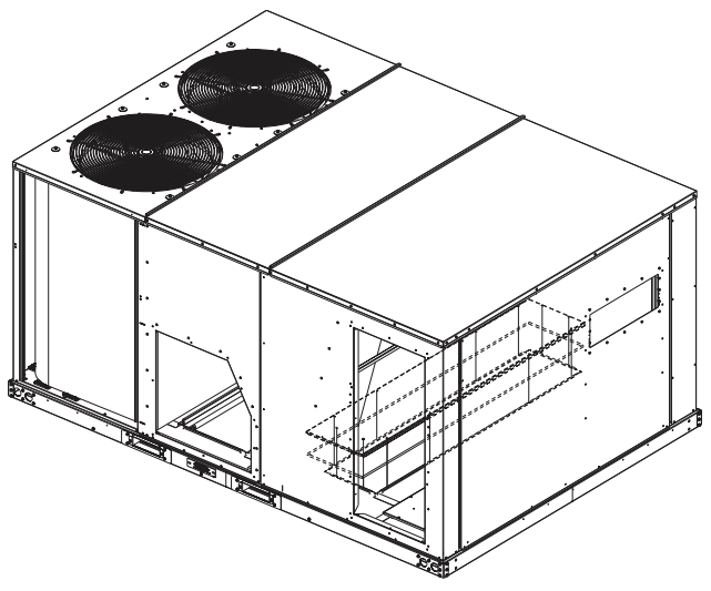 TRANE BAYCARR001 Foundation Packaged Rooftop Units - fig 8