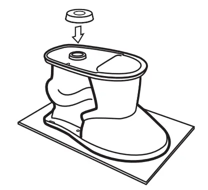 niagara PHANTOM N7747EB Toilet Bowl - Fig1