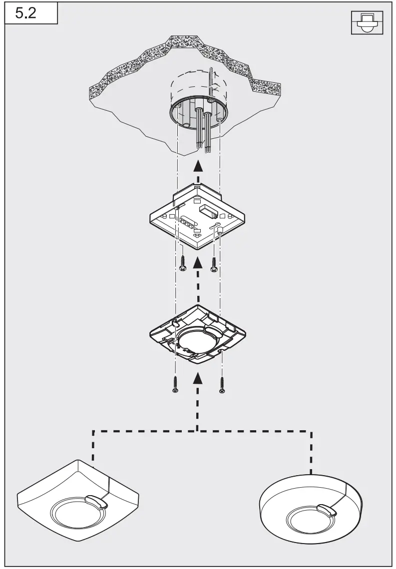 STEINEL HF 3360 PF Motion Detectors- fig6