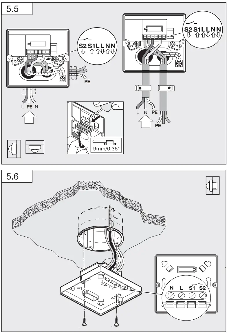 STEINEL HF 3360 PF Motion Detectors- fig9