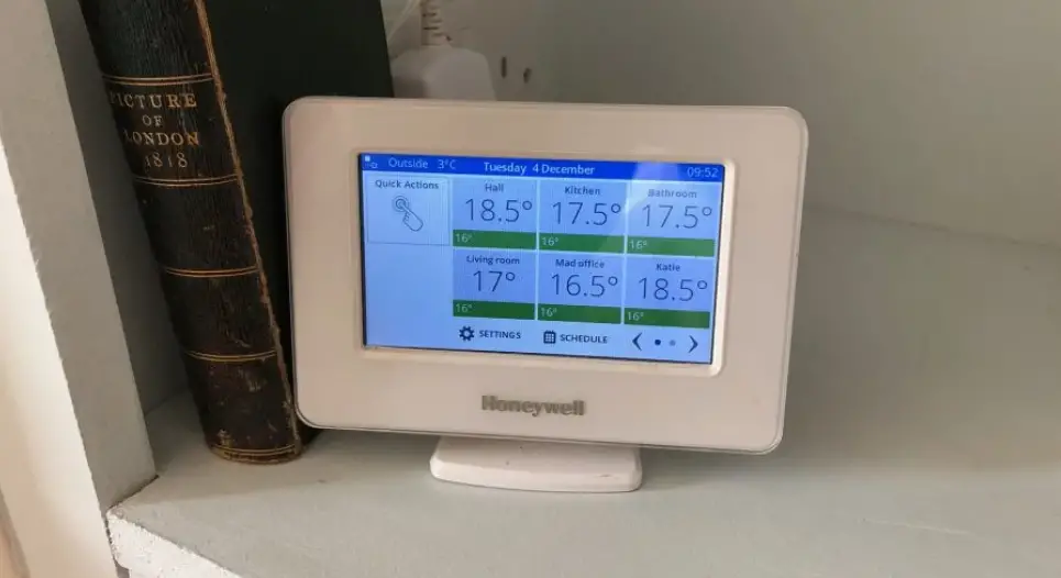 Honeywell Evohome Smart Thermostat User Guide