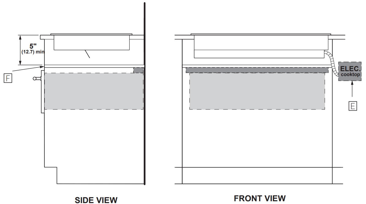 MONOGRAM ZHU36RDTBB 36 Inch Black Graphite Induction Cooktop - fig 7