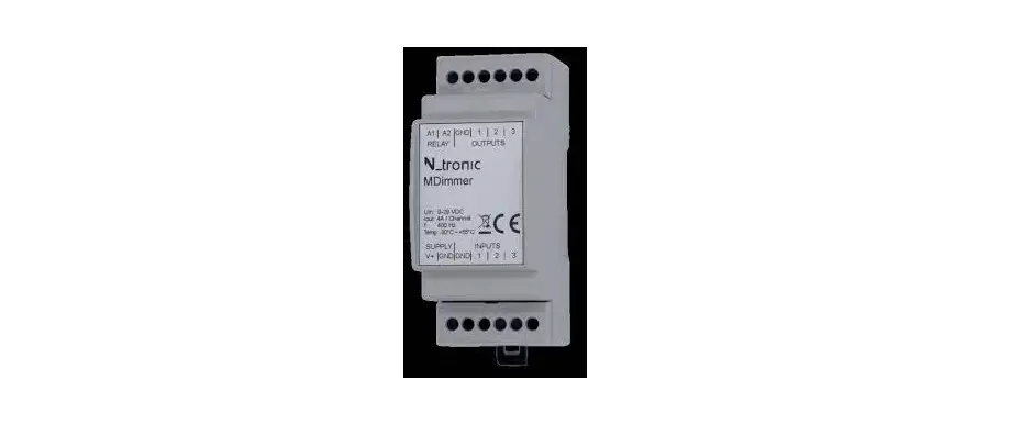 Ntronic Mdimmer 3 Channel Led Dimmer User Guide