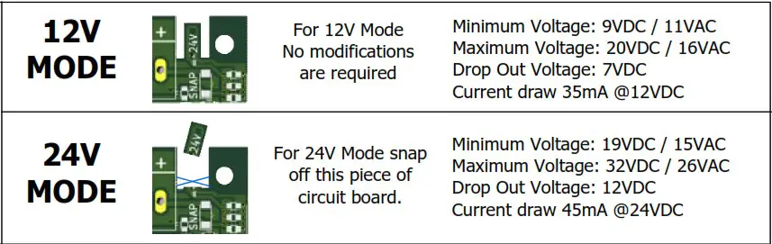 Arrowhead Alarm Products EC RELAY Multipurpose Relay Board - COIL VOLTAGE