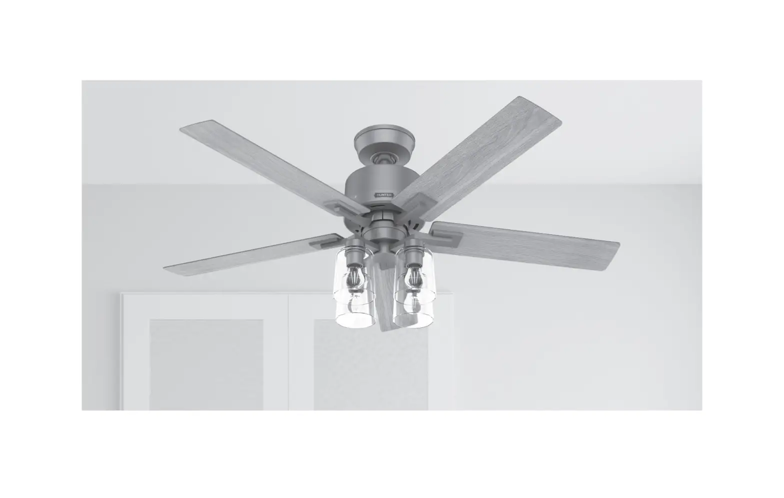 Hunter 52310 Techne With 4 Lights 52 Inch Ceiling Fan Instruction Manual