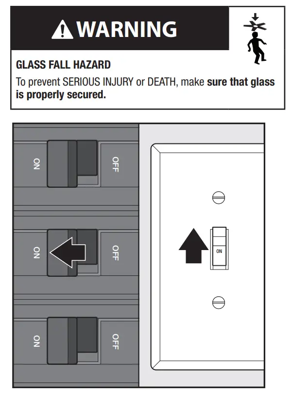 Installation – Glass Cover