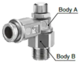 SMC-ASB-****-**-Metal-Speed-Controller-with -One-Touch-Fitting-FIG-2
