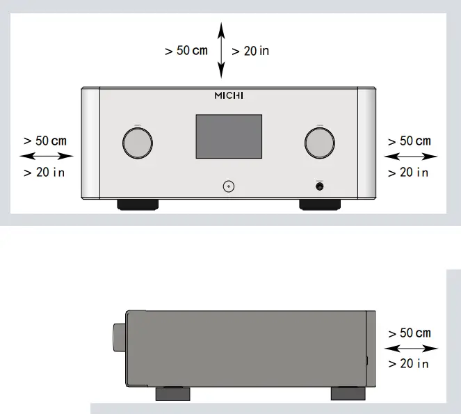 Rotel Michi X3 Integrated Amplifier -FIG