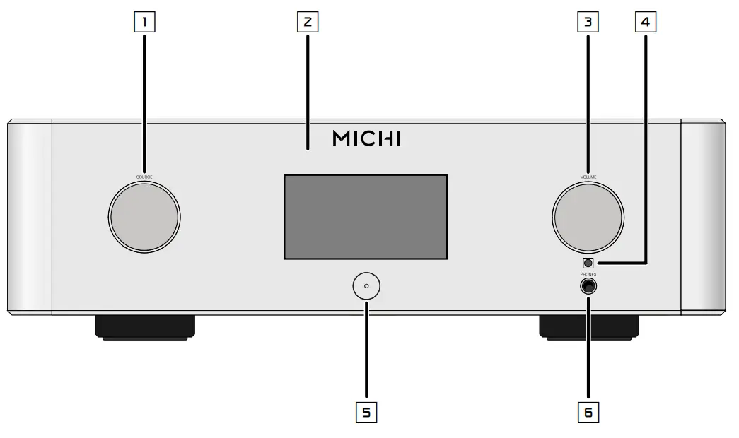 Rotel Michi X3 Integrated Amplifier -FIG1