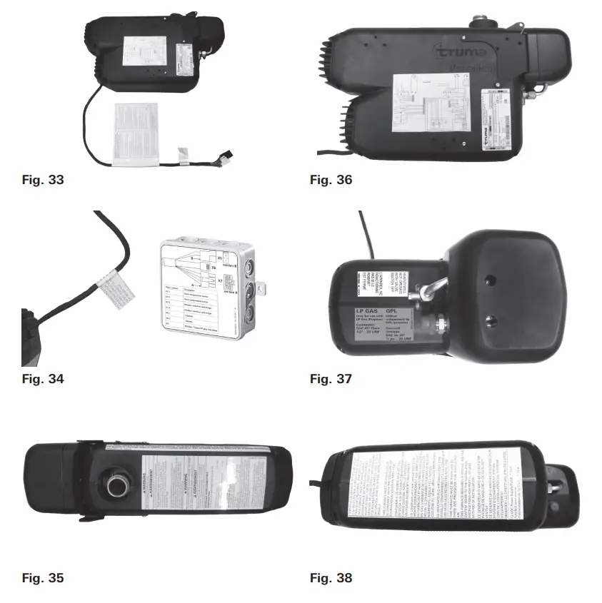 truma 39050 VarioHeat Comfort US LP Gas Heater - Fig 4