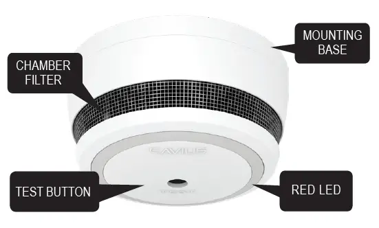 CAVIUS-CV2106-Optical-Smoke-Device-FIG-2