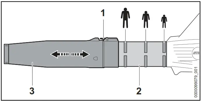 STIHL BGA 60 Cordless Blower - Assembling the Blower 1
