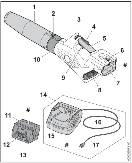 STIHL BGA 60 Cordless Blower - Overview