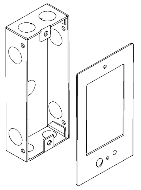 FIre LITe ACS Series Annunciators - backbox 1