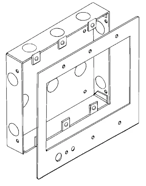 FIre LITe ACS Series Annunciators - backbox 2