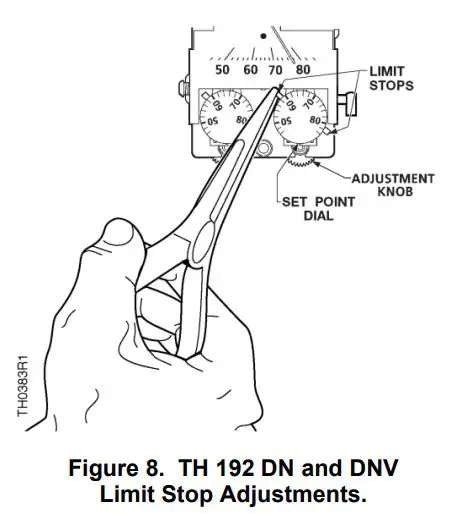 SIEMENS Powers Controls TH 192-3 Series Day Night Vent Room Thermostat Instruction Manual - Figure 8