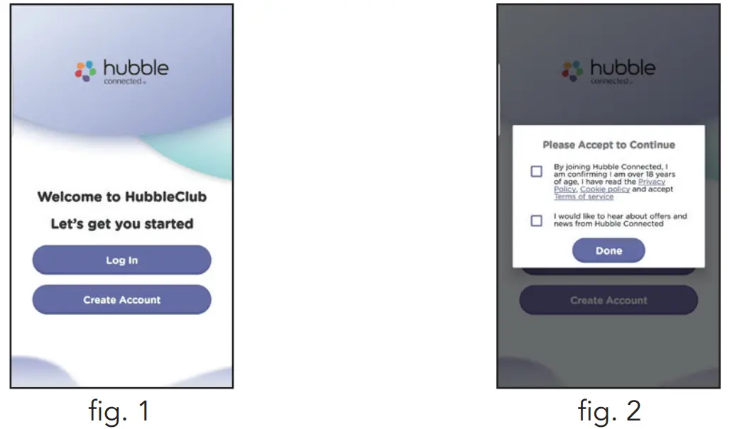 hubble HCTNPDVX 5 Inch Smart HD Dual Camera Baby Monitor with Motion - Hubble1