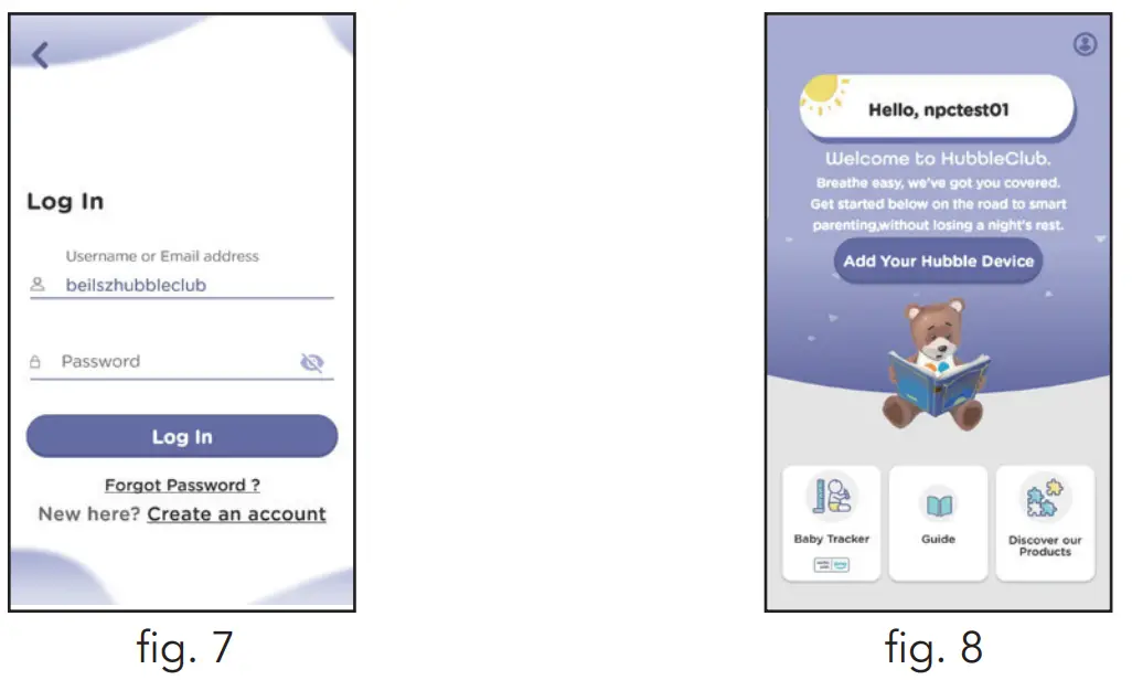 hubble HCTNPDVX 5 Inch Smart HD Dual Camera Baby Monitor with Motion - Hubble3