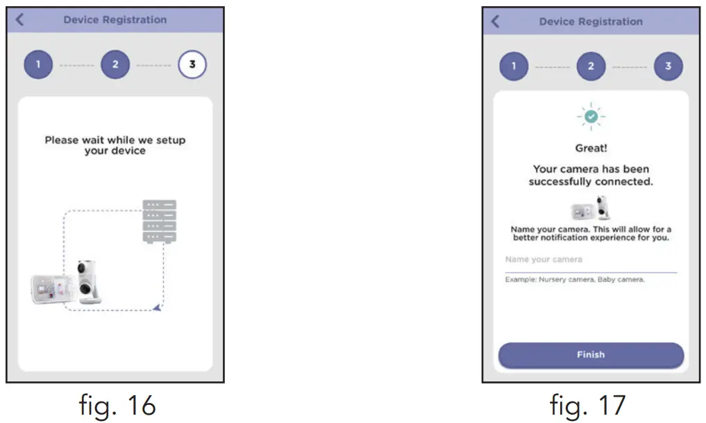 hubble HCTNPDVX 5 Inch Smart HD Dual Camera Baby Monitor with Motion - Hubble7
