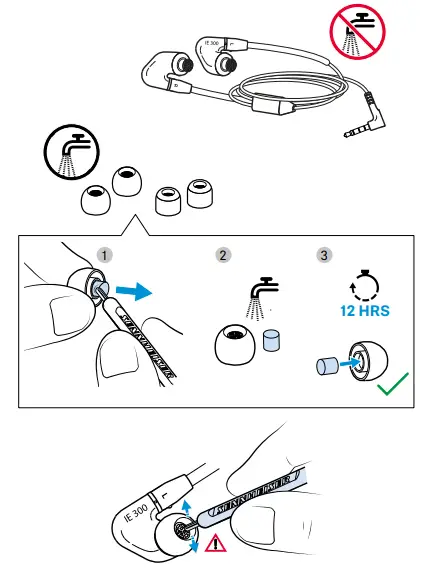 SENNHEISER High-end In-ear Earphones IE 300 - SENNHEISER High-end In-ear Earphones IE 300 - SENNHEISER High-end In-ear Earphones IE 300 - 4