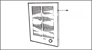 Reinstall heater assembly