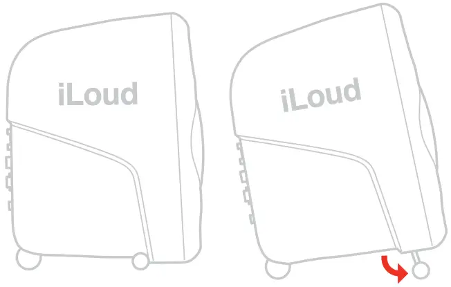 iLoud Micro Monitor -If needed adjust