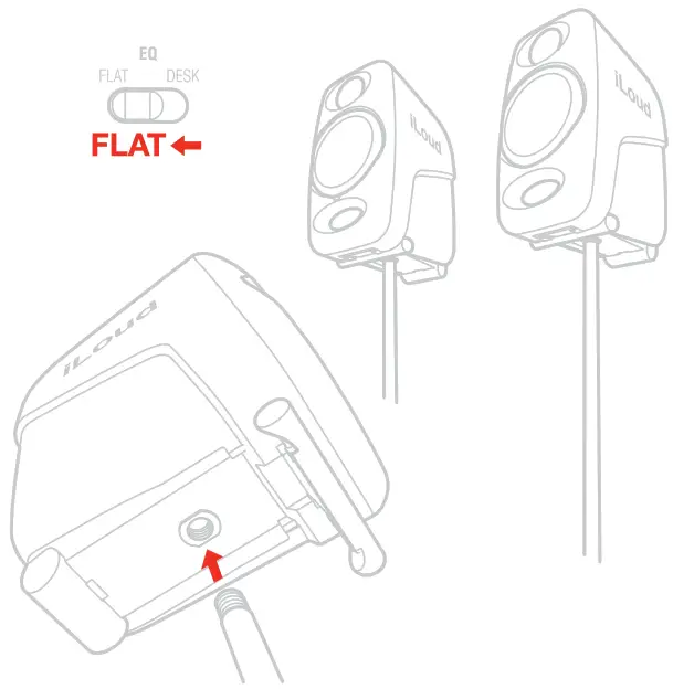 iLoud Micro Monitor - Microphone stand