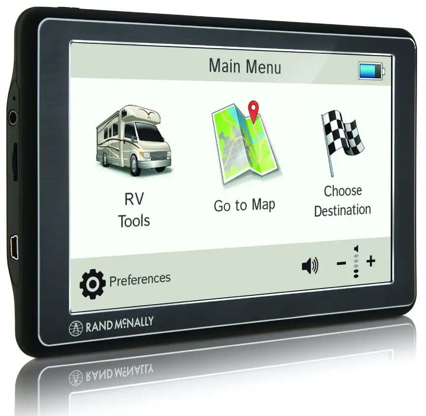 RAND McNALLY RVND 7 GPS Device with Free Lifetime Maps --