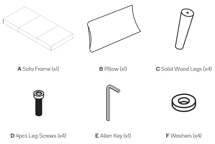 kogan OVSFBJPBK1A Ovela Jepson Convertible Lounge Chair and Bed - Compands