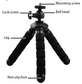 6" Tripod