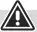 hama 00210540 2x USB-A Charger Instruction Manual - Warning or Caution icon