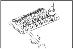 Ibanez T1802 Tremolo Bridge- -FIG4